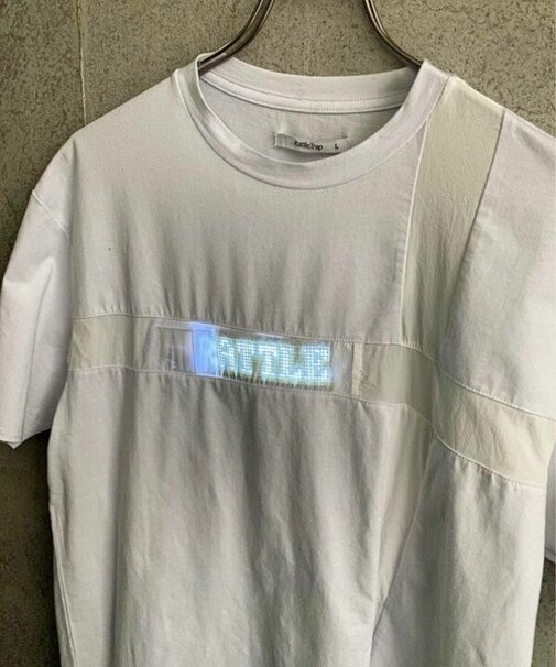 LED搭載半袖Tシャツ
