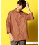 Aラインレギュラーカラー7分袖シャツ [JAPAN FABRIC]