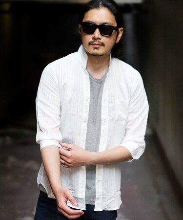 イタリアンカラーシャツ