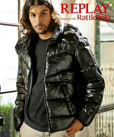 REPLAY×RATTLE TRAP 別注 ダウンジャケット｜メンズビギの通販｜&mall 