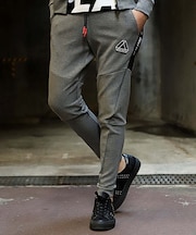 【JUST PLAY】ハイパーストレッチポンチジョガーパンツ<セットアップ＞