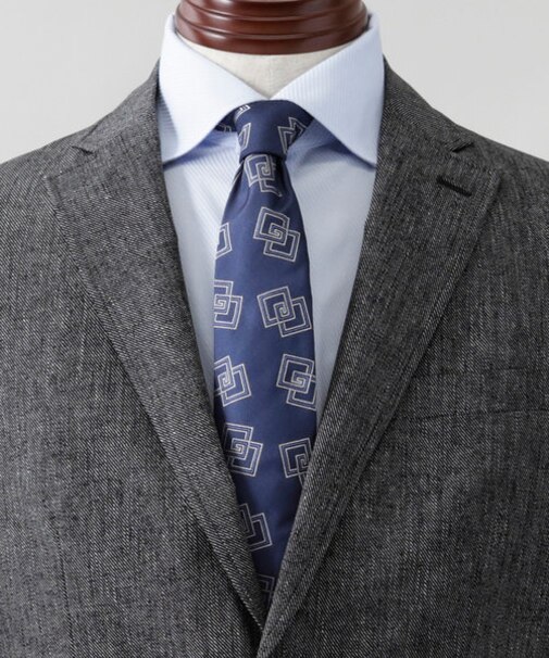 ＜Classico Seta＞ビンテージ調ネクタイ