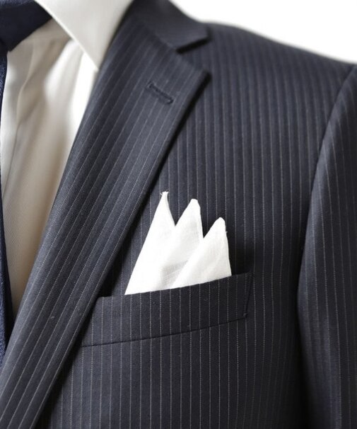 【麻100%】リネンチーフ