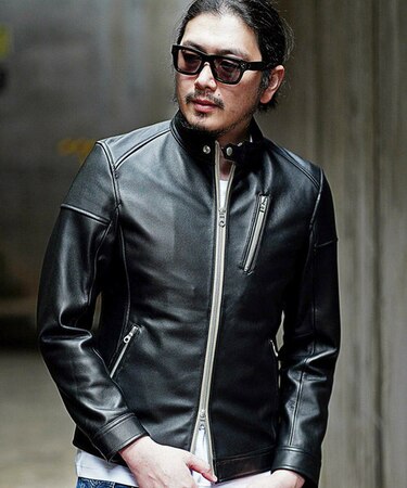 レザーシングルライダース