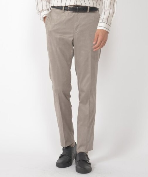 コマスエードストレッチパンツ／セットアップ対応／ビジカジ/パーティー