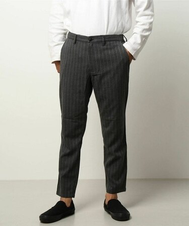 T/Rストレッチグレンチェックパンツ