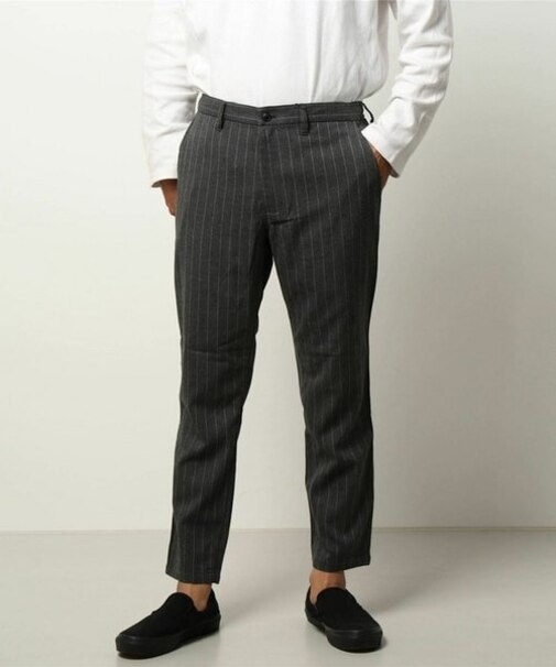 T/Rストレッチグレンチェックパンツ