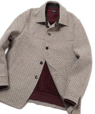 MARZOTTO】ウールブルゾン fabric made in italy｜メンズビギの通販 