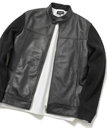 ラムレザークロームタンニング ハイブリッドライダース