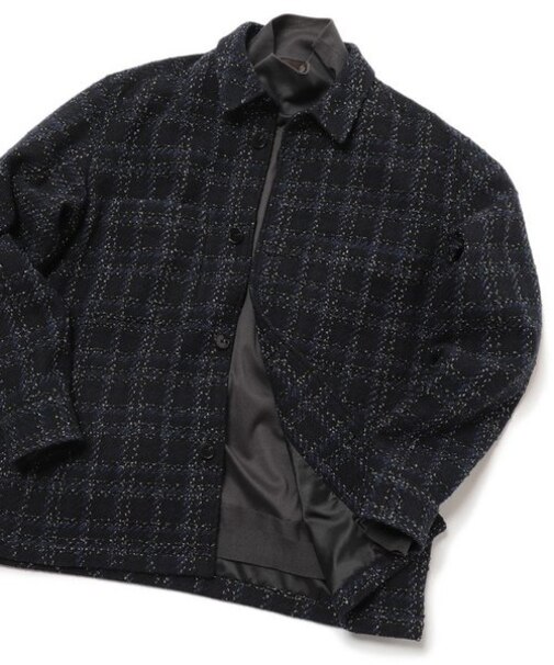 ミックスチェックCPOジャケット　fabric made in japan