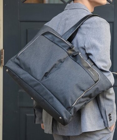 PRO-SPERITYﾃﾞﾆﾑ風生地トートバッグ