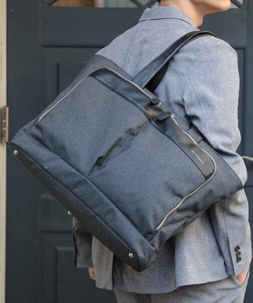 PRO-SPERITYﾃﾞﾆﾑ風生地トートバッグ