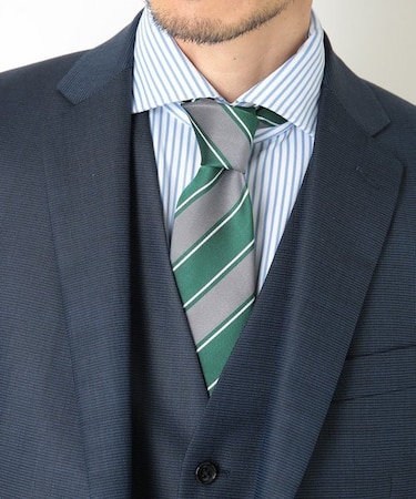 レジメンタルストライプタイ(小柄)