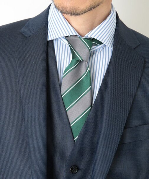 レジメンタルストライプタイ(小柄)