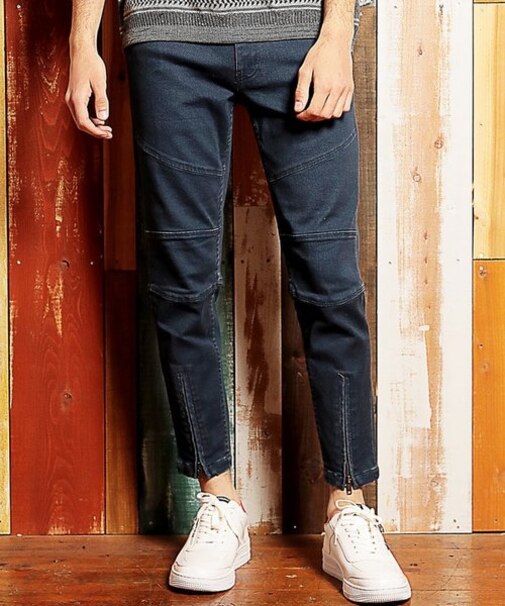 ヴィンテージ風ライダースパンツ