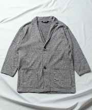 /ウォッシャブル/7分袖/ニットジャケット
