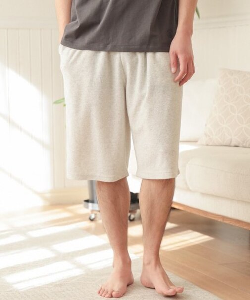 /セットアップ対応/杢パイルショートパンツ