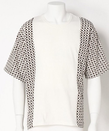 小紋柄Tシャツ