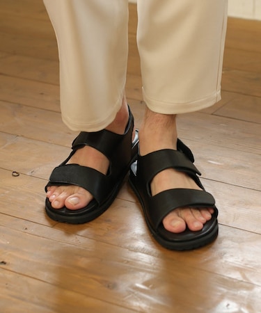 【PAOLO BOVE-パオロボーヴ-別注】ラムナッパベルクロサンダル