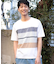 別布横切替パイルTシャツ