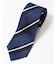 レジメンタルストライプ柄ネクタイ