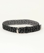 スエードレザー×コットンコードメッシュベルト