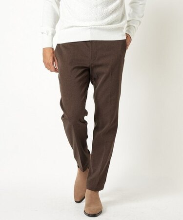 【SOLOTEX】フルフラン杢サージストレッチイージーパンツ