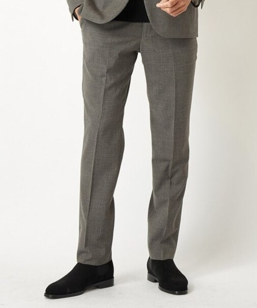 【俳優 渡部篤郎さん着用】ACTIVE TAILOR パウロオリビエラマイクロガンクラブスラックス