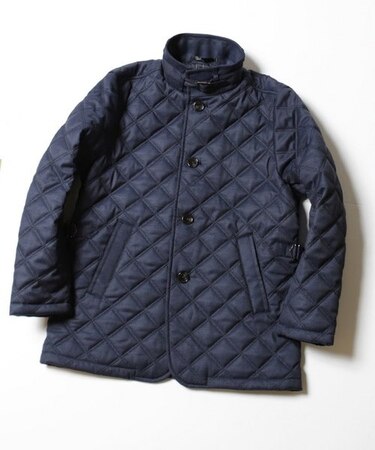 ピンドットチェックブルゾン【comfortemp(保温機能中綿)】