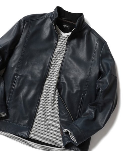ラムレザークロームタンニングジャケット