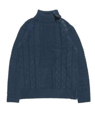 ドクターネックケーブルニット