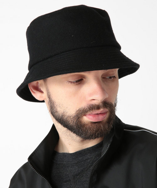 KIJIMA TAKAYUKI/キジマタカユキ】WOOL MELTON BUCKET HAT ｜メンズビギの通販｜&mall（アンドモール）三井ショッピングパーク公式通販