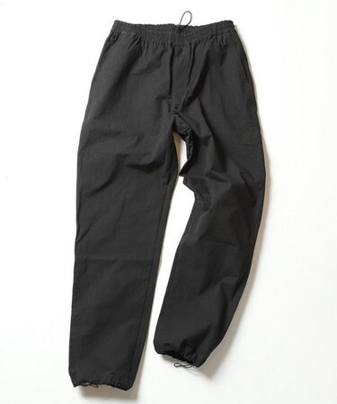 コットンナイロンタイプライターイージーパンツ