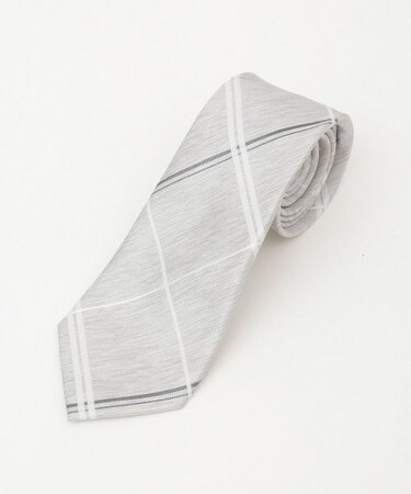 ウィンドウペンチェック/ドット クレリックタイ