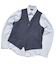 【ACTIVE TAILOR】ミックスヤーン/ホップサックベスト＜セットアップ・スリーピース対応＞
