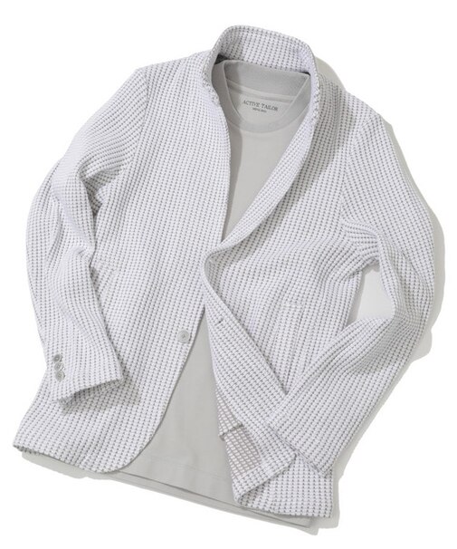 オニワッフルスタンドカラージャケット