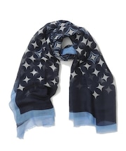 【Altea】ジオメトリックプリント大判ストール