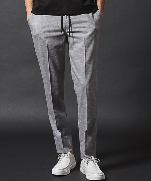 カスリシャークスキンスラックス