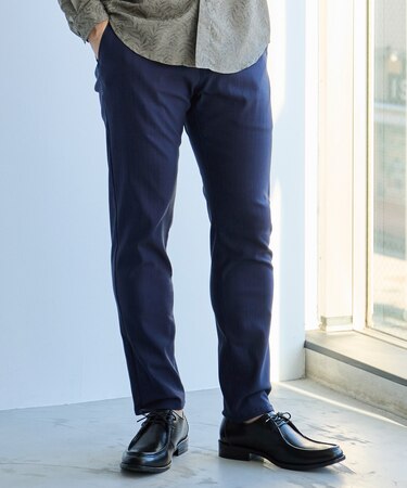 ハイパーストレッチヘリンボンスラックス