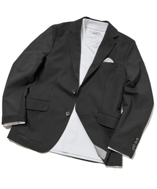 【ACTIVE TAILOR】ミックス絡みストレッチテーラードジャケット<セットアップ対応>