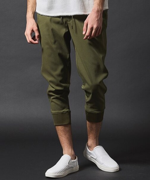 ハイパーストレッチクロップドイージージョガーパンツ