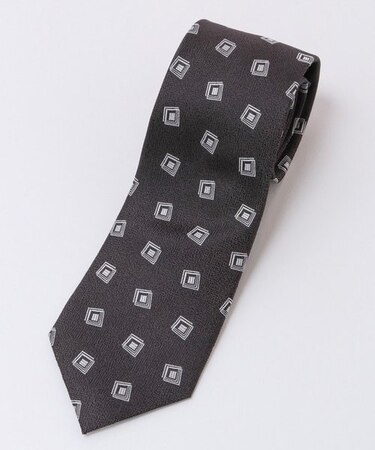 ブロック小紋柄ネクタイ