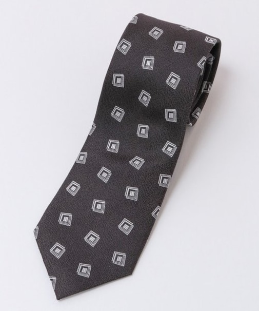 ブロック小紋柄ネクタイ
