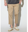 サテンストレッチクロップドパンツ