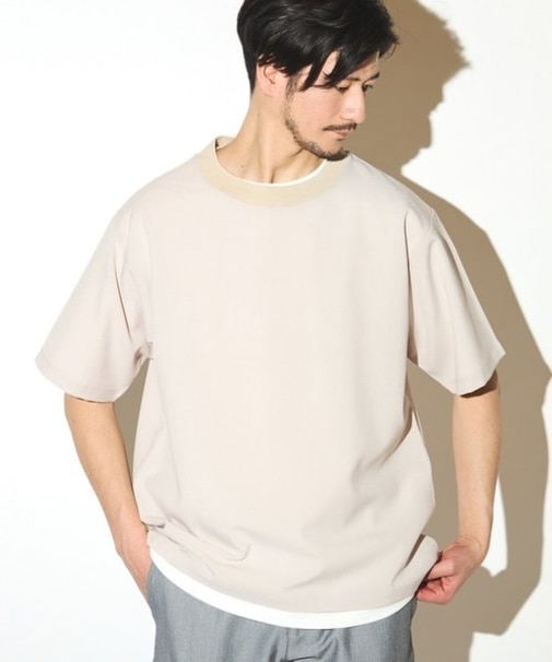 ポリエステルカチオンアンサンブルシャツ