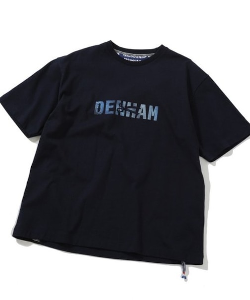 【DENHAM/デンハム】30 /2 天竺ロゴＴシャツ