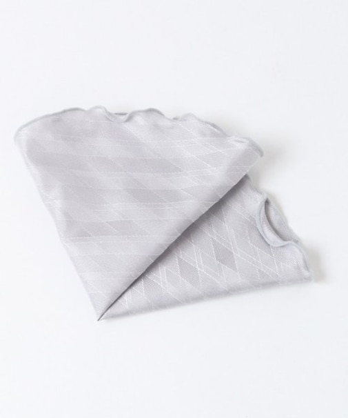 ダイヤ柄スカーフ/同色ネクタイあり