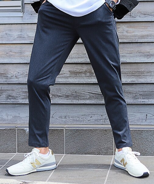 WONDERSHAPE(ワンダーシェイプ) スリムテーパードパンツ