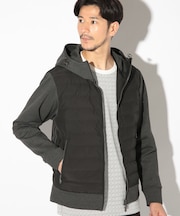 【SORONA/ソロナ】フーデッド機能中綿ブルゾン