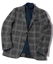 【LANIFICIO ROMA】ジャージテーラードジャケット